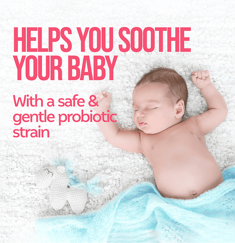 culturelle-baby-calm-comfort-tile-3 helps you soothe your baby with a safe and gentle probiotic strain