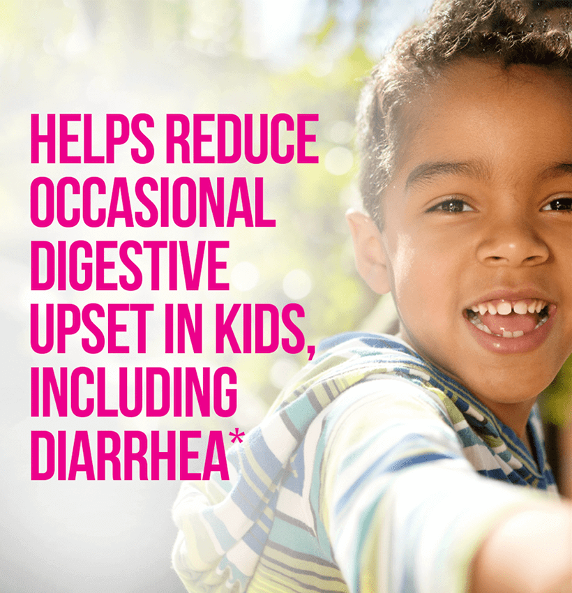 culturelle-kids-purely-probiotics-chewables-tile-1 helps reduce occasional digestive upset in kids including diarrhea