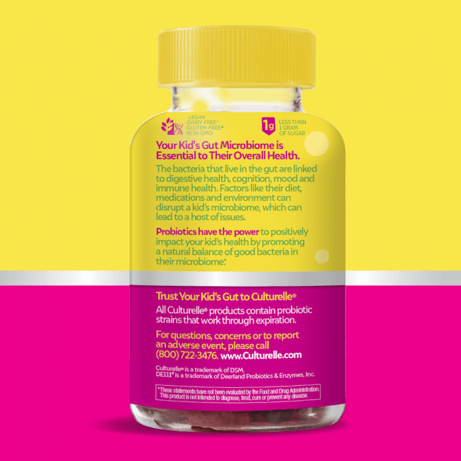 Kids Gummies Tile 2 culturelle kids gummies bottle back