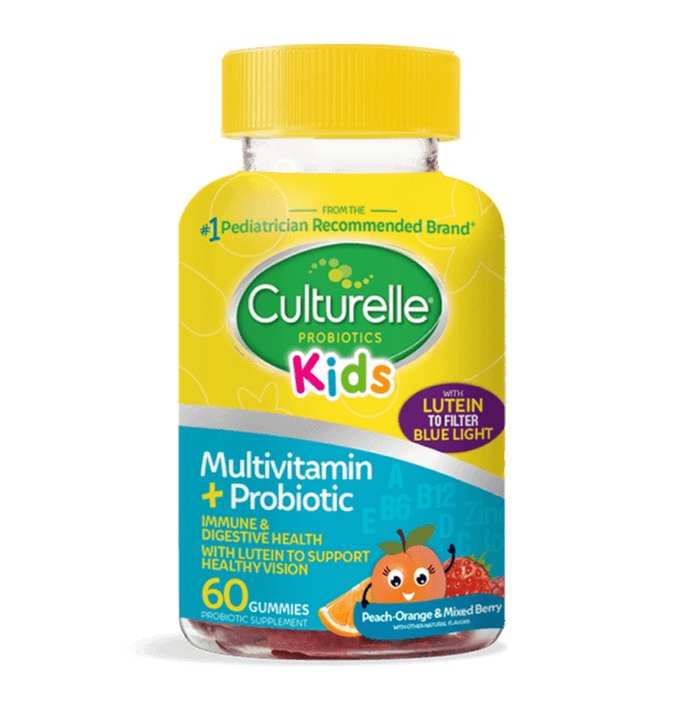 Culturelle® Kids Multivitamin Probiotic Gummies Includes Lutein