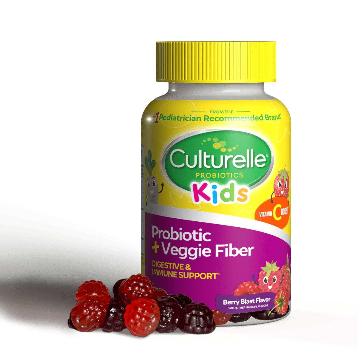 culturelle-probiotic-gummy-family-bundle-b Culturelle probiotic and veggie fiber bottle