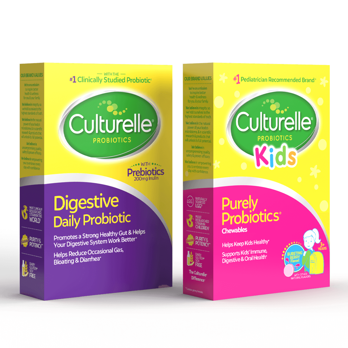 culturelle-probiotic-family-bundle-hero Culturelle digestive daily probiotic and kids purely probiotics packages