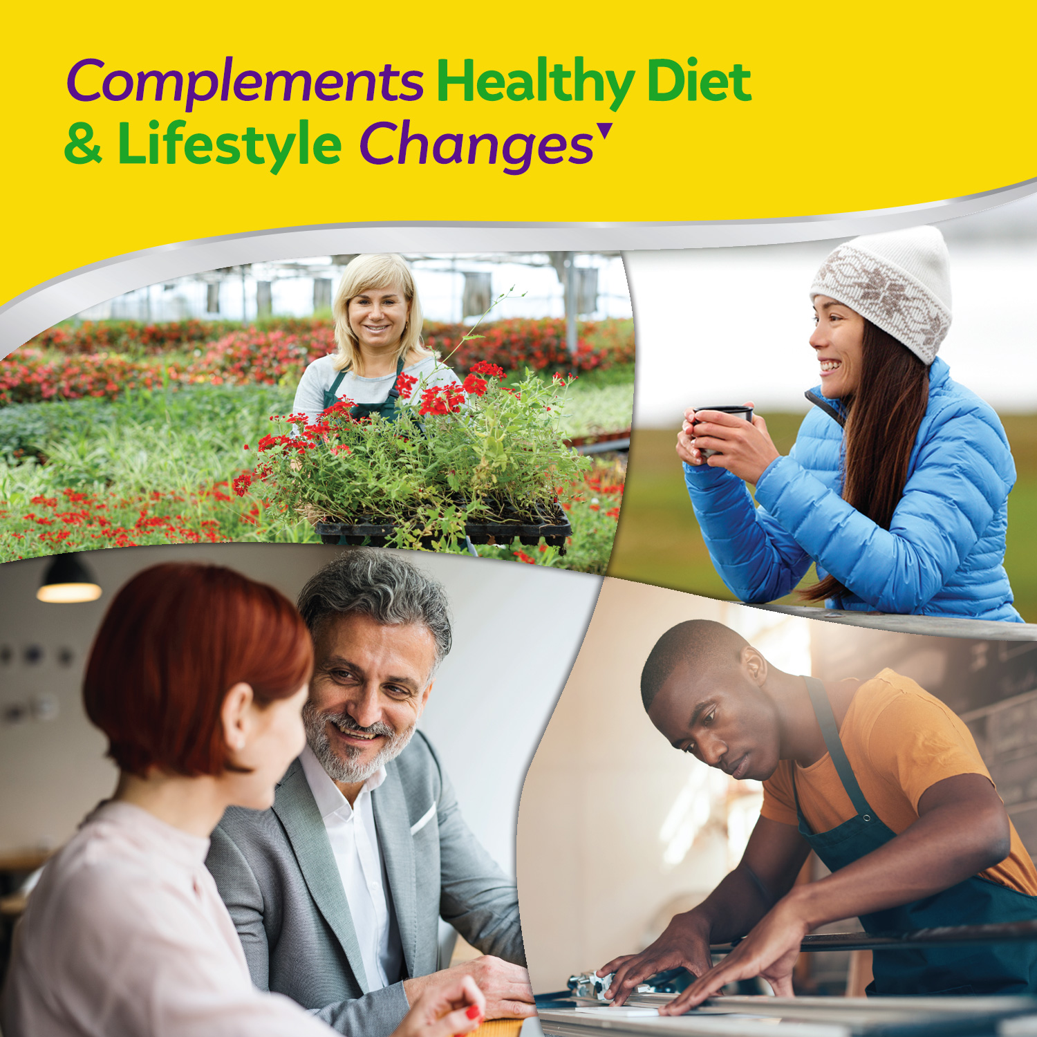 IBS-Tile-3 complements healthy diet & lifestyle changes