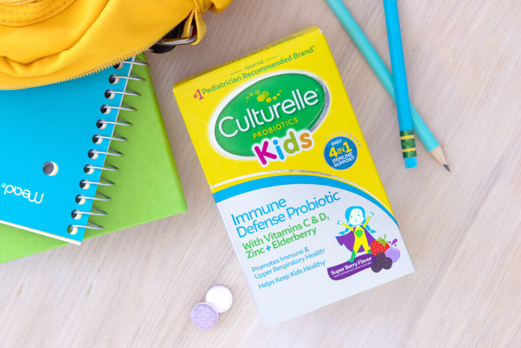 Culturelle kids immune defense probiotic package